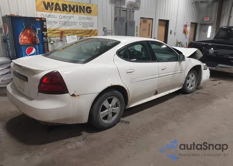 2006 Pontiac Grand Prix z USA, uszkodzony, nr VIN 2G2WP552761287545